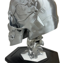 Cyber Skull Helmet Stand