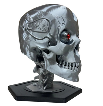 Cyber Skull Helmet Stand