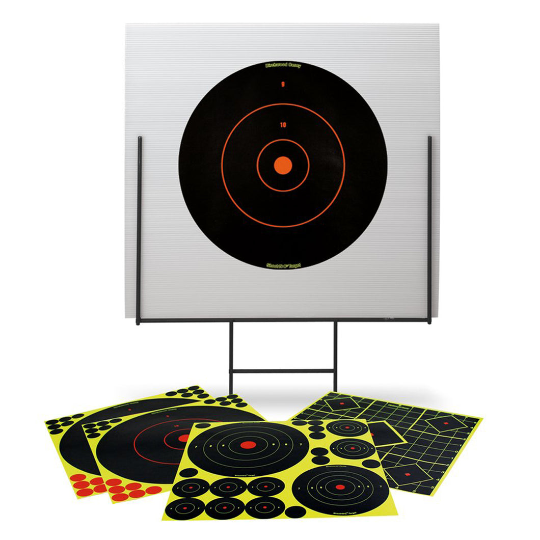 Black; Birchwood Casey - Portable Shooting Range and Target Kit - HCC Tactical