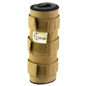 Coyote Brown; Cole-TAC - HTP Suppressor Cover - 6" - HCC Tactical