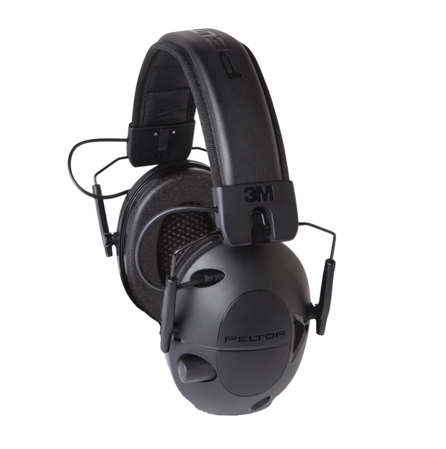 Black; 3M - Sport Tactical Electronic Hearing Protector (Bluetooth) - HCC Tactical