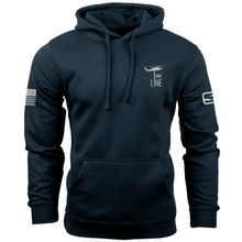 alt - Navy; Nine Line - Skeleton Optics (Hoodie) - HCC Tactical