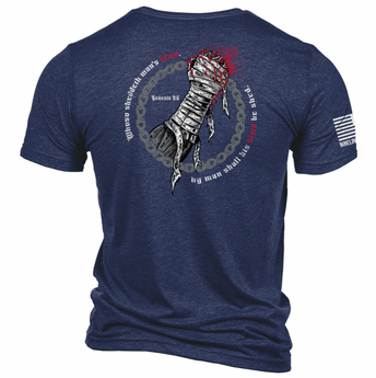 Navy; Nine Line - Be Shed (Genesis 9:6) - HCC Tactical