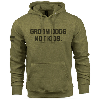 Olive; Nine Line - Groom Dogs (Hoodie) - HCC Tactical