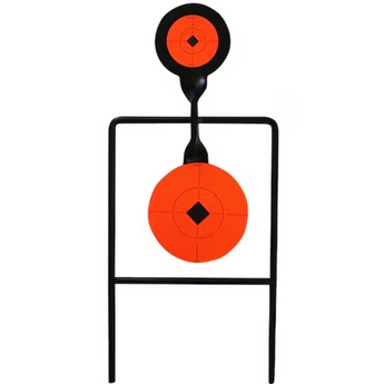 Black; Birchwood Casey - Super Double Mag Pistol Target 4.5" and 6" Steel - HCC Tactical