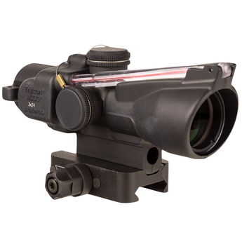 Black; Trijicon - 3x24 Compact ACOG Scope - .223 / 55gr. - HCC Tactical