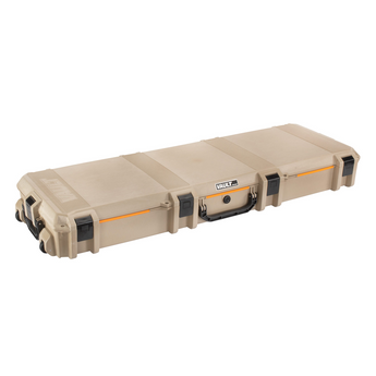 Tan; Pelican - V800 Vault Double Rifle Case - HCC Tactical