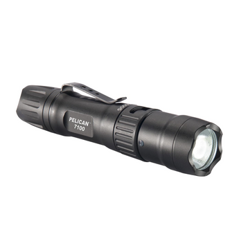 Black; Pelican - 7100 Tactical Flashlight - HCC Tactical