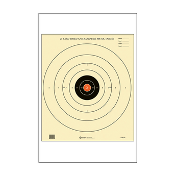 Multi Color; Action Target - B-8 25 (21"x24") - HCC Tactical