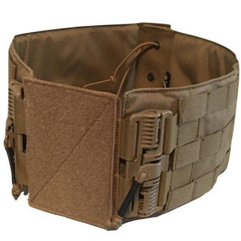 Coyote Brown - HRT Tactical - Quick Release Cummerbund - HCC Tactical