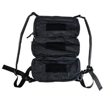 Black; Matbock - Graverobber Assault Medic Insert with Pouches and Shoulder Straps - HCC Tactical