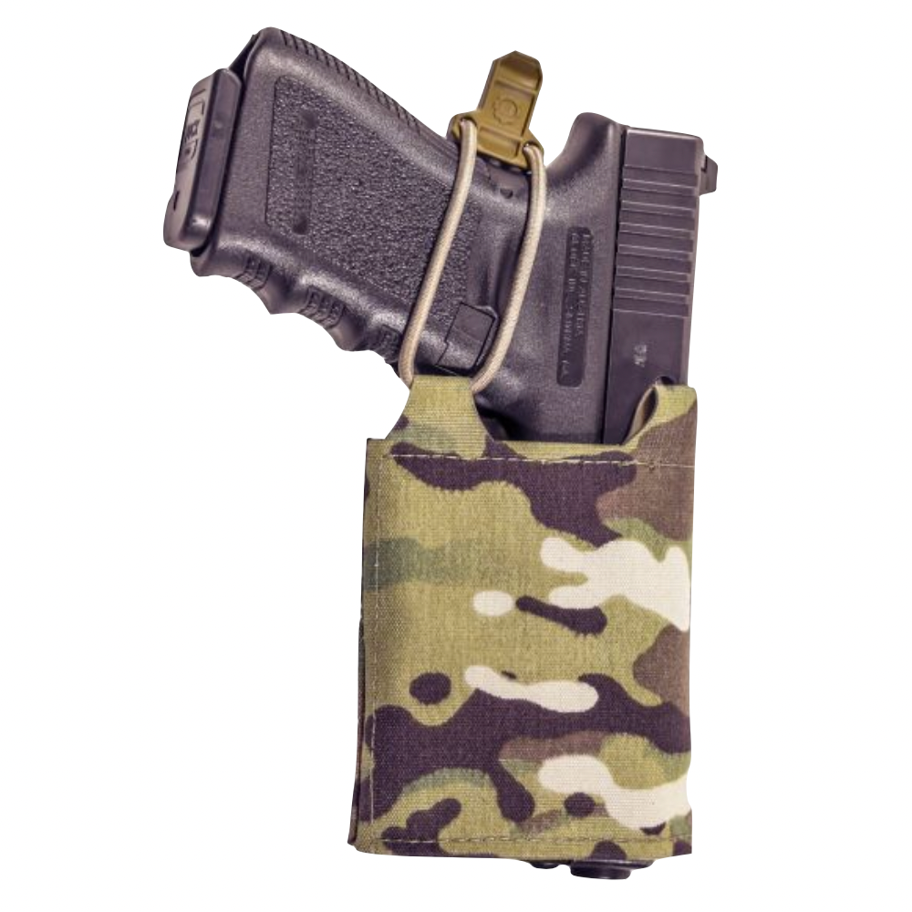 Tactical Gun Holster Molle Modular Belt Pistol Holster and 9mm Magazine  Pouch